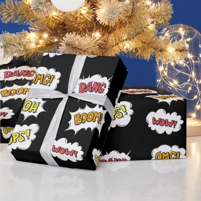 Papel De Regalo ¡Boom  (Vacaciones)