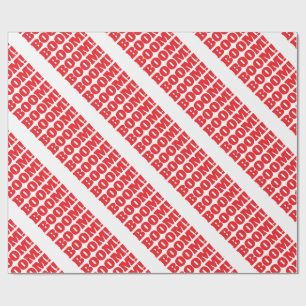 Papel De Regalo BOOM Profesional elegante minimalista moderno senc