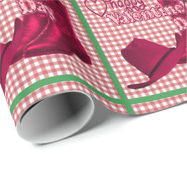 Papel De Regalo Boots de chicas occidentales y Valentina Gorra a r