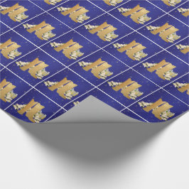 Papel De Regalo Boots de vaquero occidental y envolvimiento navide