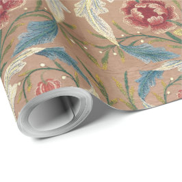 Papel De Regalo Bordería floral de William Morris 1875