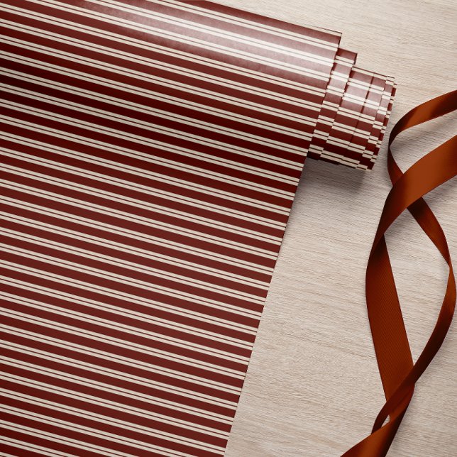 Papel De Regalo Borgoña a rayas (Subido por el creador)