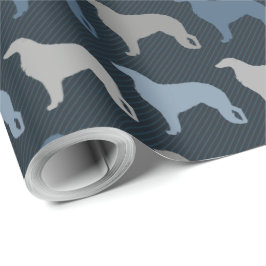 Papel De Regalo Borzoi