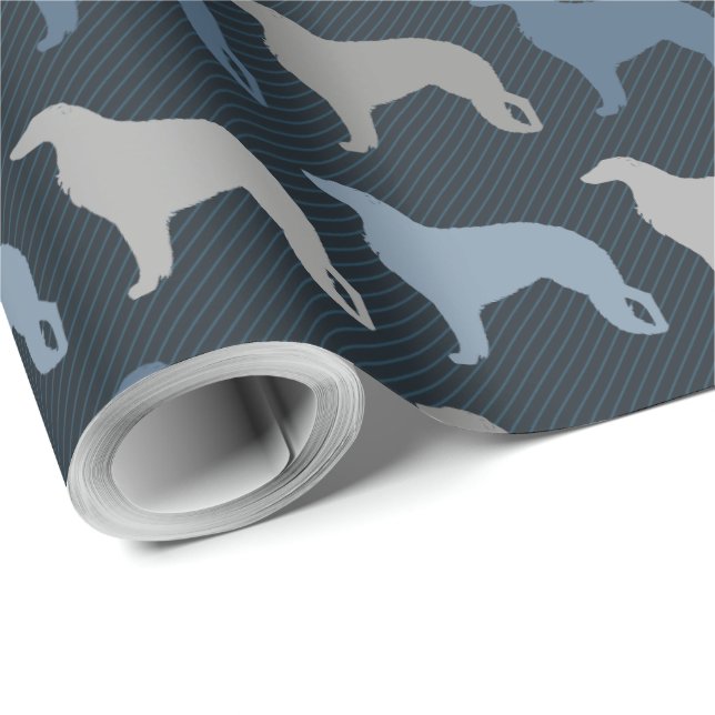 Papel De Regalo Borzoi (Esquina del rollo)