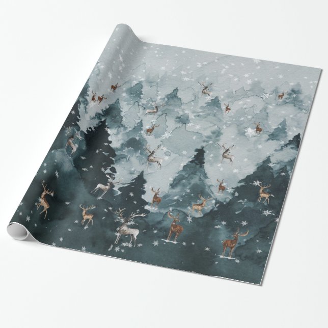 Papel De Regalo Bosque de Cereales Bosques de Bosques de Bosques d (Desenrollado)