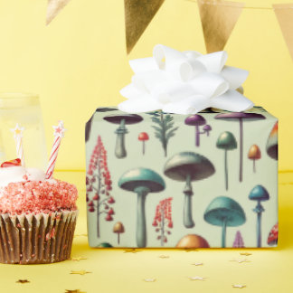 Papel De Regalo Bosque de Hongos