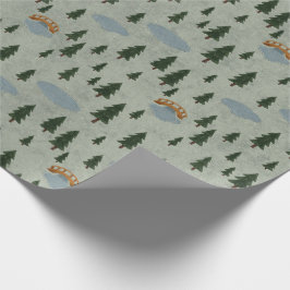 Papel de regalo Bosque de Invierno