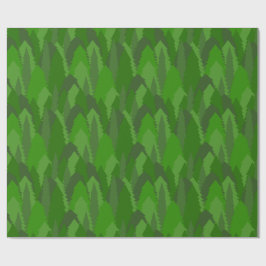 Papel De Regalo Bosque de Pinos