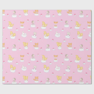 Papel De Regalo Bosque del bebé