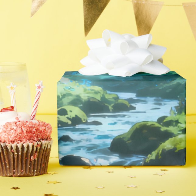 Papel de regalo Bosque Encantado (Fiesta de cumpleaños )