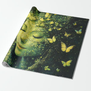 Papel De Regalo Bosque Encantado de la Diosa Mariposa (3)