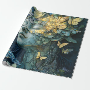 Papel De Regalo Bosque Encantado de la Diosa Mariposa (4)