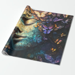 Papel De Regalo Bosque Encantado de la Diosa Mariposa (7)
