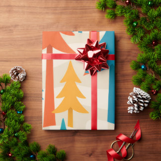 Papel De Regalo Bosque Fir