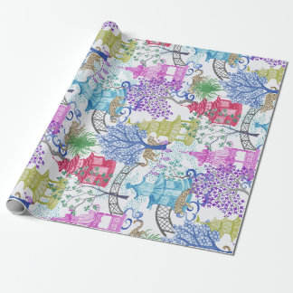 Papel De Regalo Bosque Pagoda
