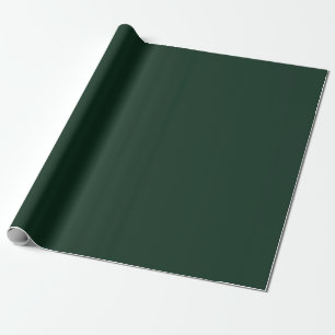 Papel De Regalo Bosque sólido claro verde oscuro