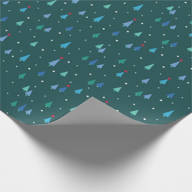 Papel De Regalo Bosques Invernal de Primary.com (Esquina)