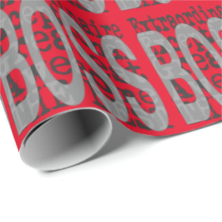 Papel De Regalo Boss Extraordinaire