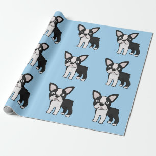 Papel De Regalo Boston linda Terrier