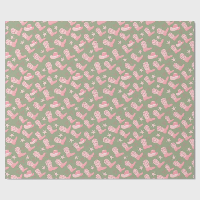 Papel De Regalo bota (Superficie plana)