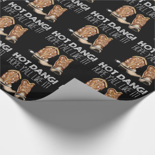 Papel De Regalo Bota de vaquero divertida