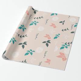 Papel de regalo botánico
