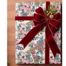 Botánico festivo floral de Navidad