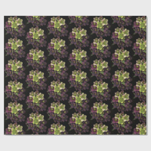 Papel de Regalo Botánico Flores de Helleboro