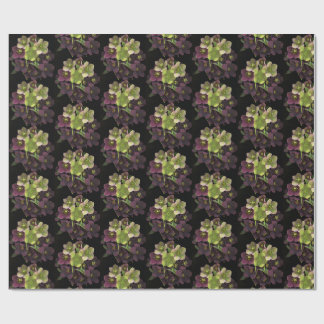 Papel de Regalo Botánico Flores de Helleboro
