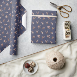 Papel De Regalo Botánicos de la pradera