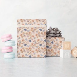 Papel De Regalo Botánicos de malva + chupa de miel