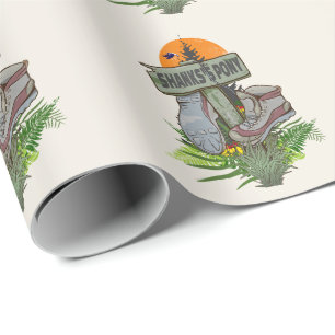 Papel De Regalo Botas de senderismo viejas en pony de Shanks