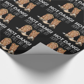 Papel De Regalo Botas de vaquero divertidas