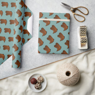 Papel De Regalo Botas vintage de vaquero
