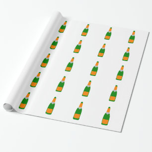 Papel De Regalo botella de champán