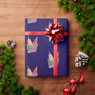 Papel De Regalo Botellas de vino gemelo