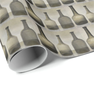 Papel De Regalo Botellas rusas Patrón de Arte de Vida