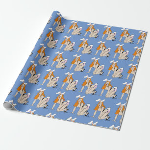 Papel De Regalo botón de bebé