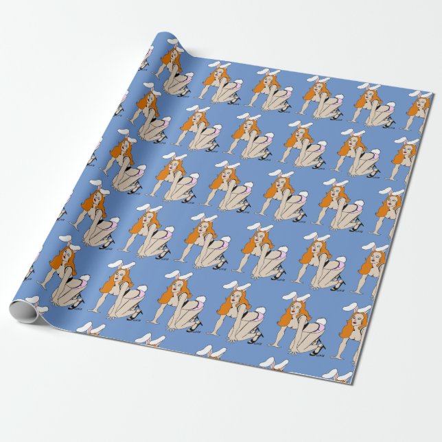 Papel De Regalo botón de bebé (Desenrollado)