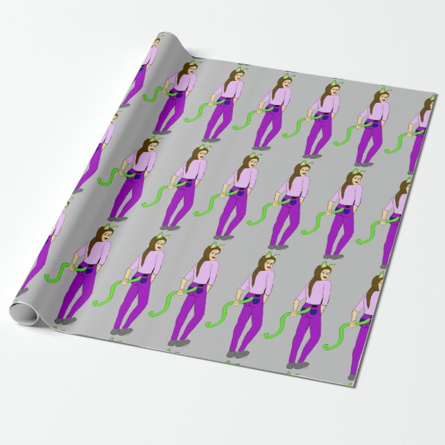 Papel De Regalo botón de captura (Desenrollado)