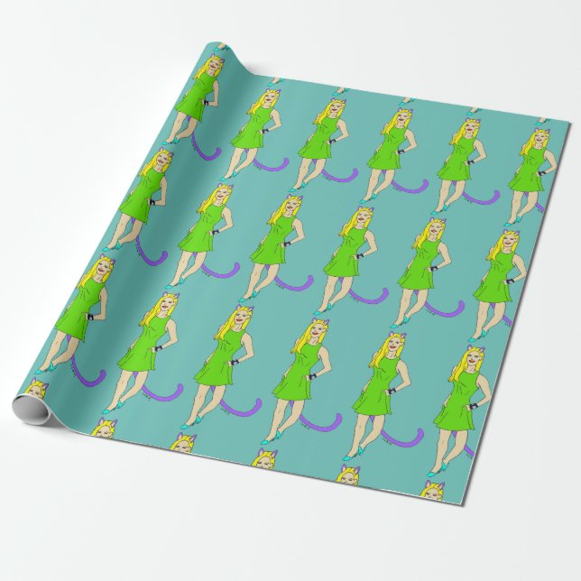 Papel De Regalo botón de captura (Desenrollado)