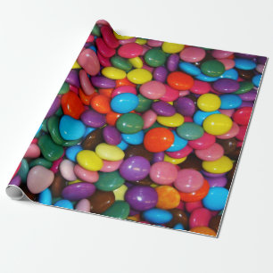 Papel De Regalo Botones de selección en cascada de caramelo Plant