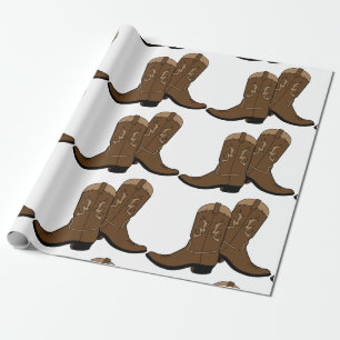 Papel De Regalo Bots Cowboy