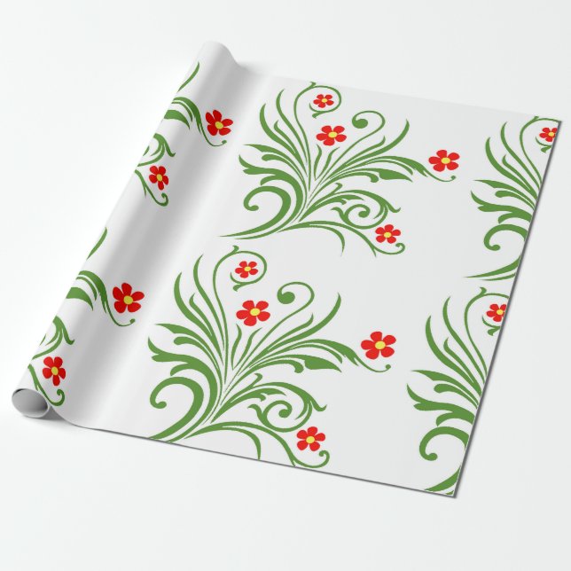 Papel De Regalo Bouquet (Desenrollado)
