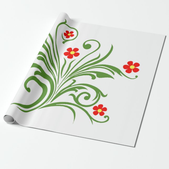 Papel De Regalo Bouquet (Desenrollado)