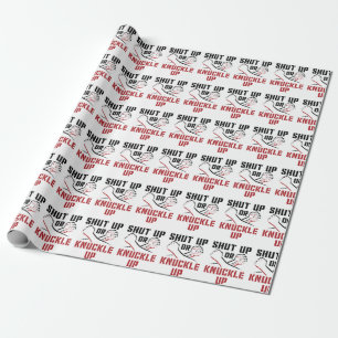 Papel De Regalo Boxeo de Knuckle vacío silenciado