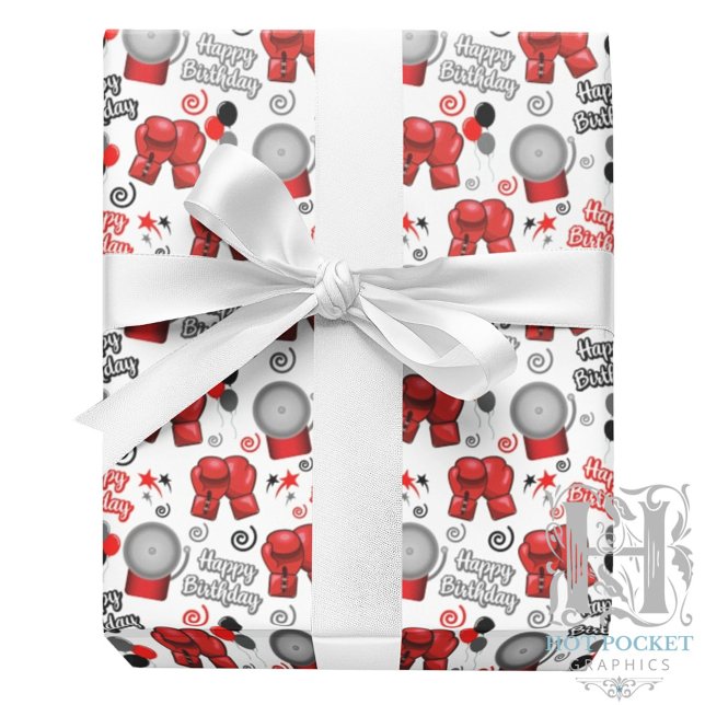 Papel De Regalo Boxing Wrapping Paper (Subido por el creador)