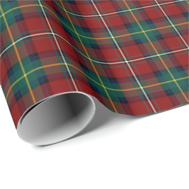 Papel De Regalo Boyd Clan Tartan (Esquina del rollo)