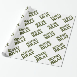 PAPEL DE REGALO BRAT MILITAR