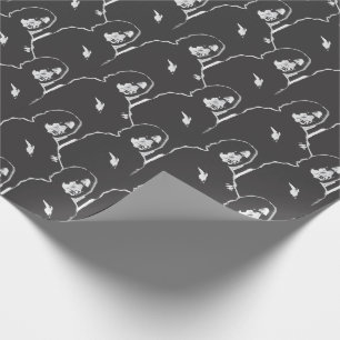 Papel De Regalo Brazos de Snape severos cruzados B-W
